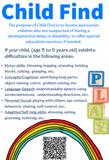 Zukeran Child Find Flyer